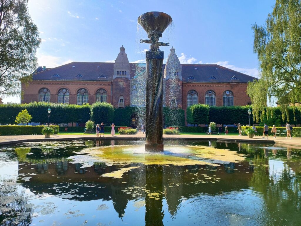 jardín de la biblioteca real